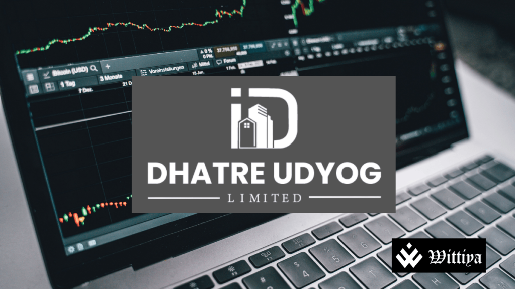 Dhatre Udyog Ltd logo announcing Q3 FY2025 results on February 14