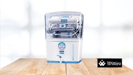 Kent R.O. water purifier representing the company's IPO filing for expansion.
