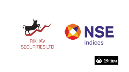 Rikhav Securities Ltd logo highlighting its stock market debut on NSE on January 22.