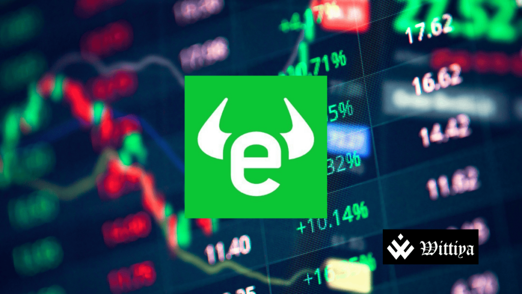eToro logo representing the social investing platform’s plan to go public in the US.