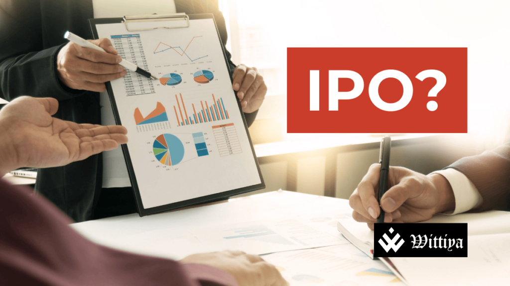 IPO letters with a stock market chart, representing a beginner’s guide to Initial Public Offerings.