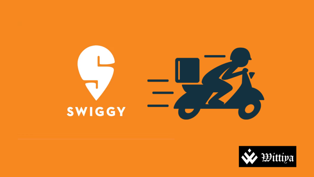 Swiggy logo representing an 11% share price drop amid Zomato’s market weakness