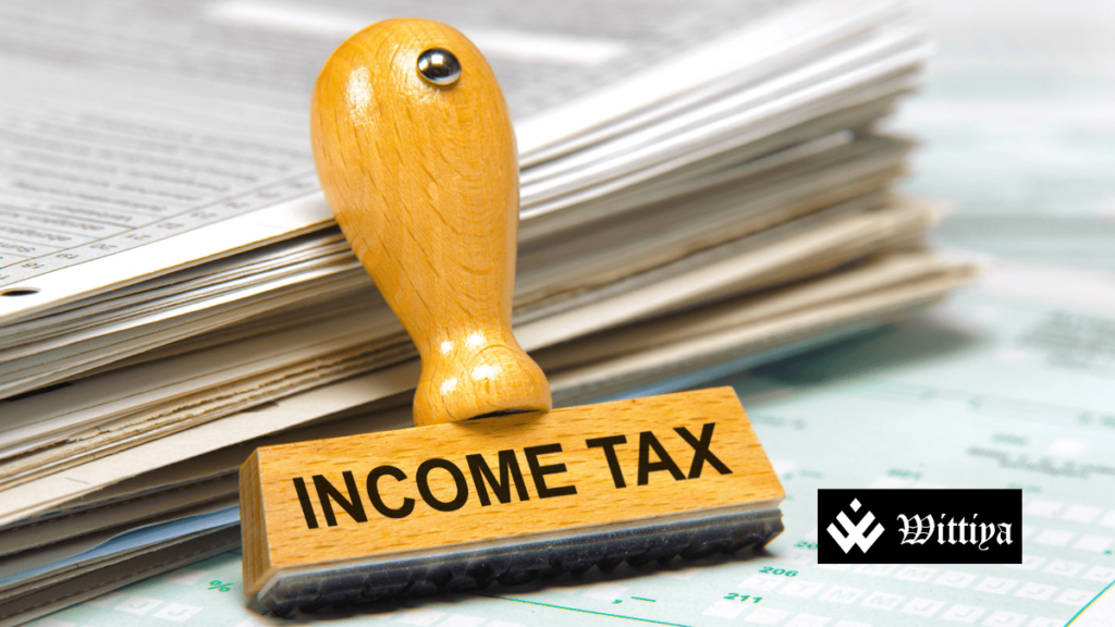 Indian tax documents with a focus on new tax bill beneficiaries