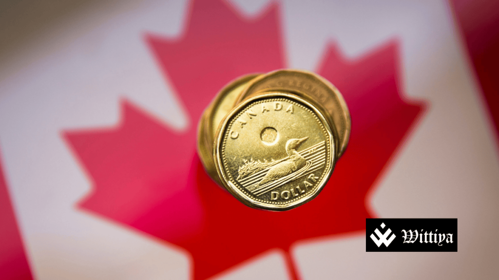 Currency exchange rates showing the Euro rising and the Canadian Dollar stabilizing.