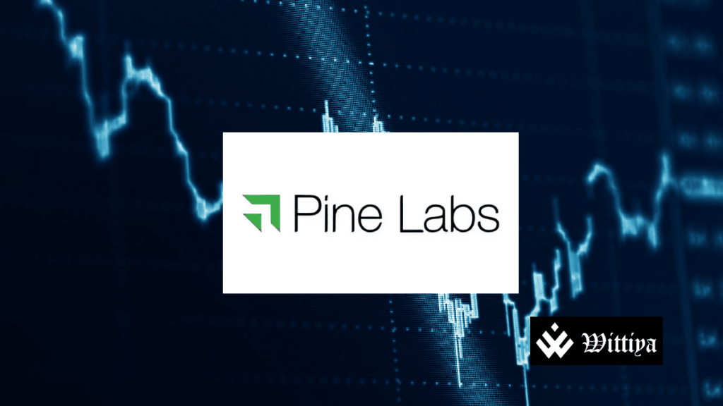 Pine Labs logo with a stock market chart, representing the company’s upcoming $1 billion IPO in India by late 2025.