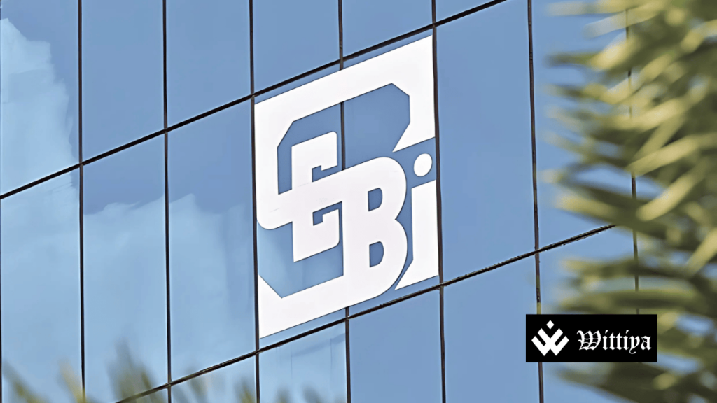SEBI logo with new guidelines for finfluencers offering stock tips
