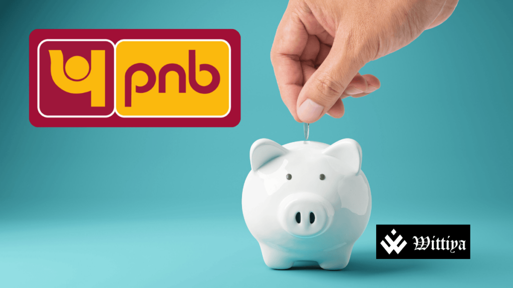 Punjab National Bank (PNB) logo with Q3 results showing net profit growth