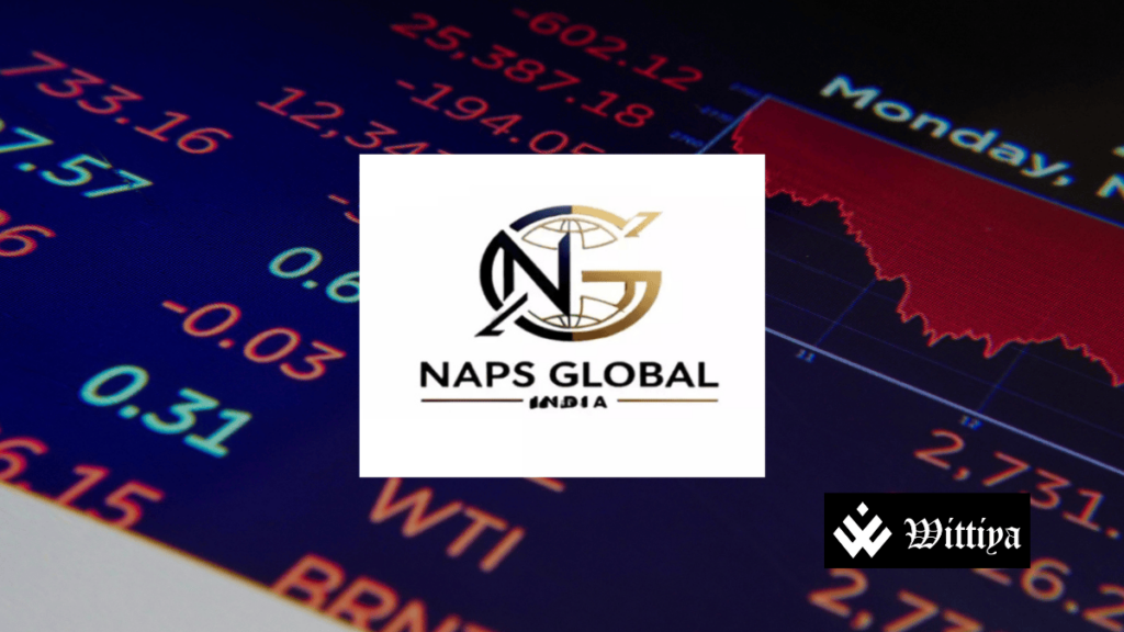 Mumbai Textile Giant's logo symbolizing its grand entry into the stock market.