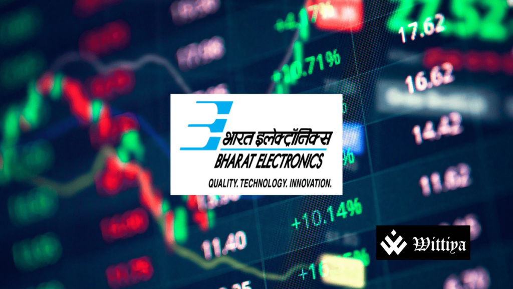 Bharat Electronics Limited (BEL) logo representing its ₹1.50 interim dividend announcement.