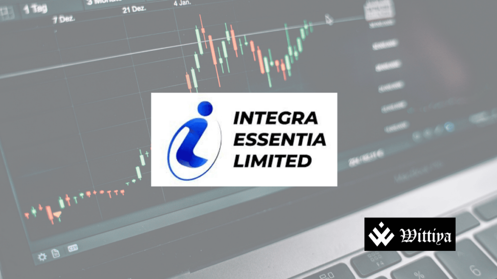 Integra Essentia logo with a boardroom setting, symbolizing the upcoming board meeting for financial results.