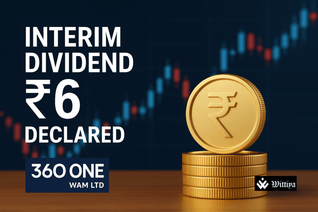 360 ONE WAM Ltd announces ₹6 interim dividend for FY2025–26