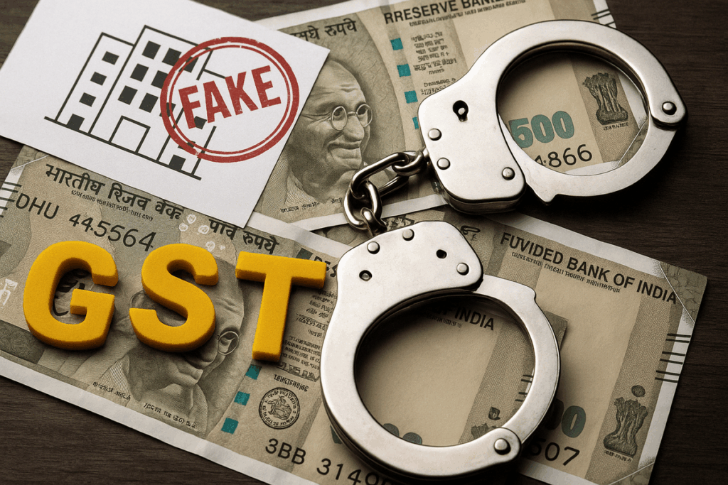 Fake ITC Scam of ₹61,545 Crore Linked to Ghost Firms in India