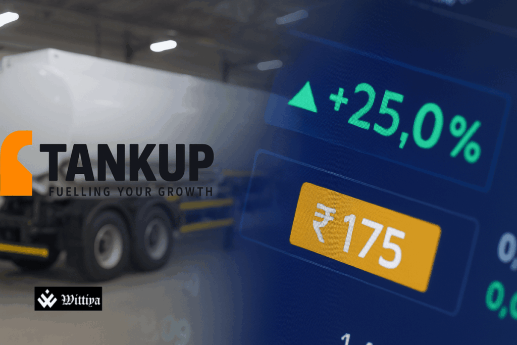 Tankup Engineers' shares debut on NSE SME at ₹175, marking a 25% premium over the IPO price​