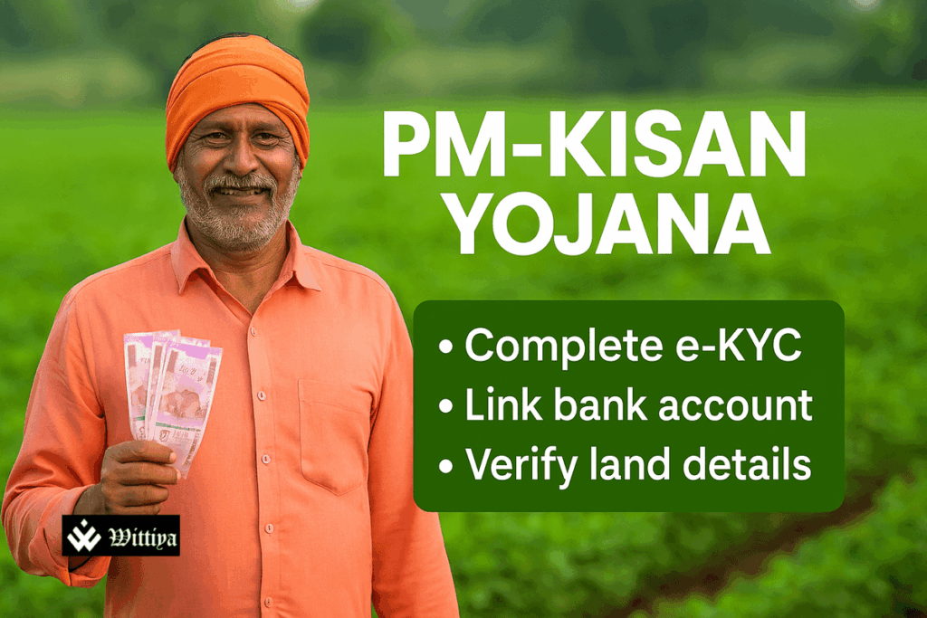 PM Kisan Yojana 20th installment of ₹2,000 credited to farmers' accounts
