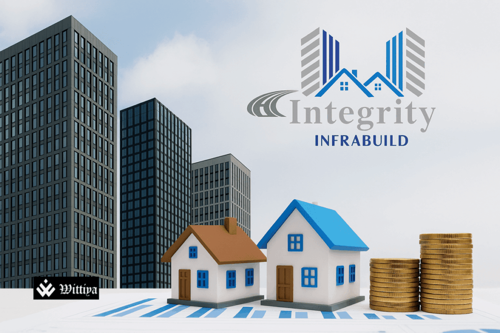 Integrity Infrabuild construction site showing workers and heavy machinery