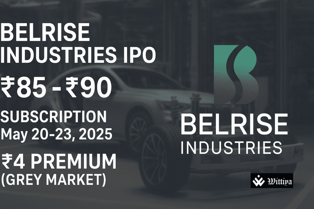 Belrise IPO: Key Facts Every Investor Should Know Investor analyzing Belrise IPO prospectus with stock market data in the background