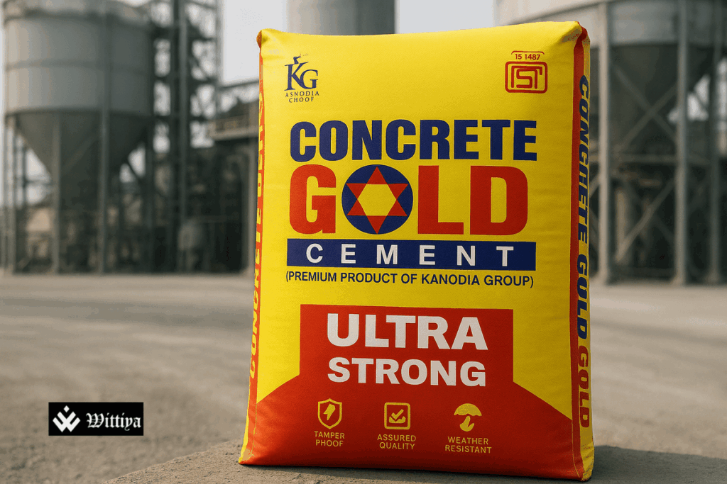 Kanodia Cement factory showcasing its production units