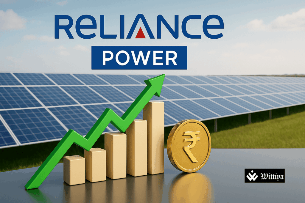 Analyst reviewing Reliance Power stock performance report
