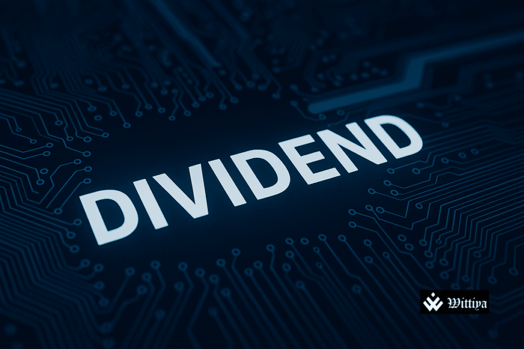 Charts illustrating dividend growth across Indian sectors