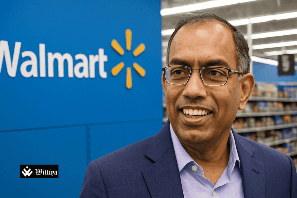 Suresh Kumar, Walmart's Global CTO, addresses media amid 1,500 tech job layoffs in 2025