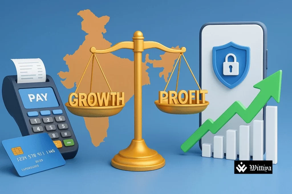 Indian fintech companies like Policybazaar, Infibeam Avenues, and Oxyzo reporting profits in FY25.