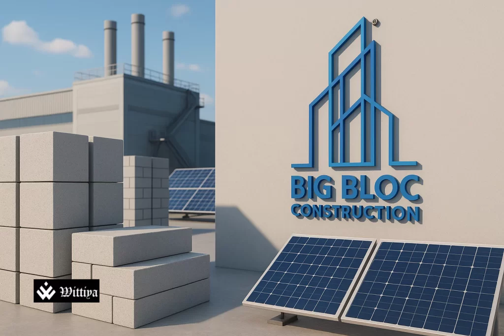 Bigbloc Construction’s rooftop solar panels at the Wada plant, Maharashtra