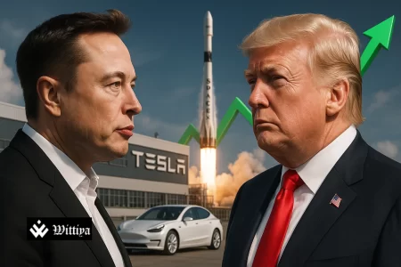 Tesla's stock volatility amid Musk and Trump political tensions
