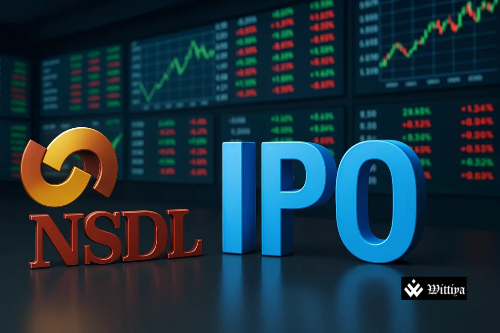 NSDL office building in India representing upcoming IPO plans