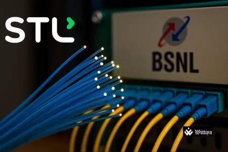 Sterlite Technologies fiber optic cable installation for BharatNet project in India