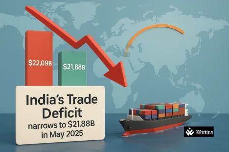 India's trade deficit narrows to 21.88 billion dollars amid global challenges