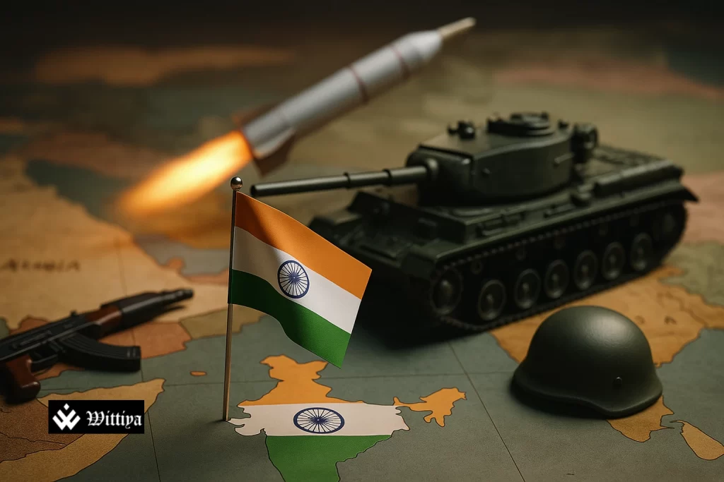 India’s stock market with tension visuals representing the Iran–Israel conflict’s economic impact