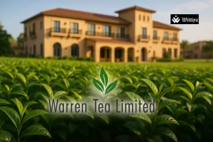 Warren Tea estate and Vesta Hotels property symbolizing luxury merger of tea and hospitality brands
