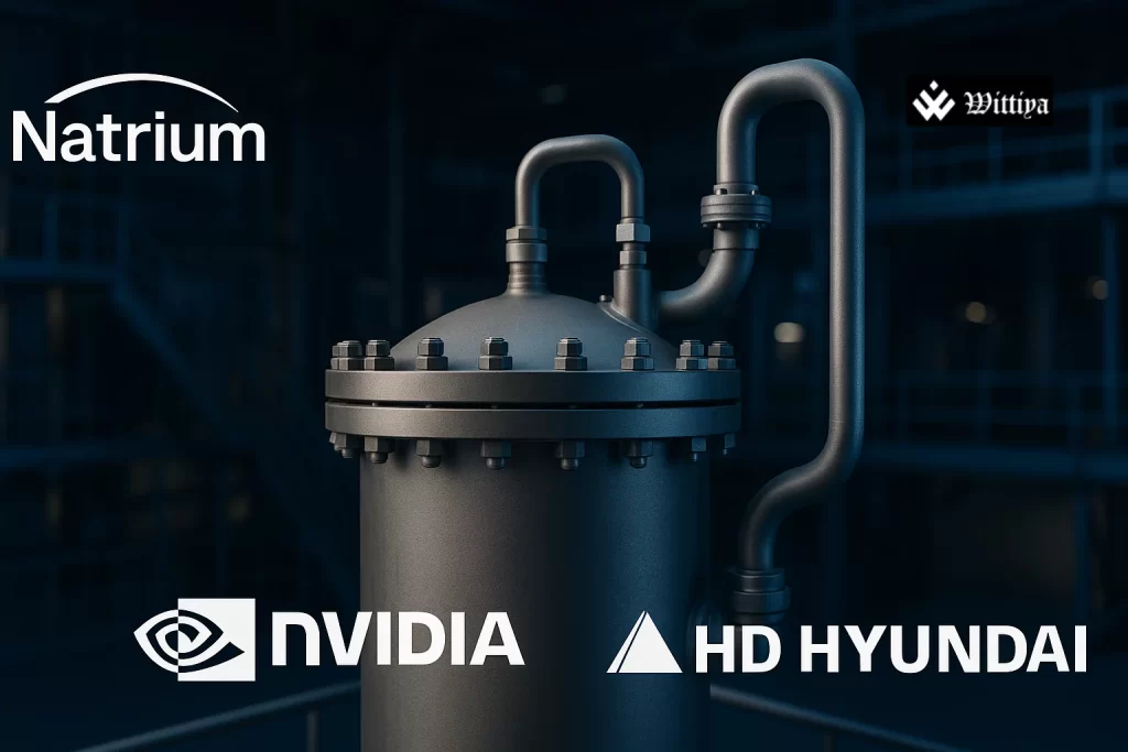 Groundbreaking ceremony and site preparation for TerraPower’s Natrium nuclear reactor project in Kemmerer, Wyoming