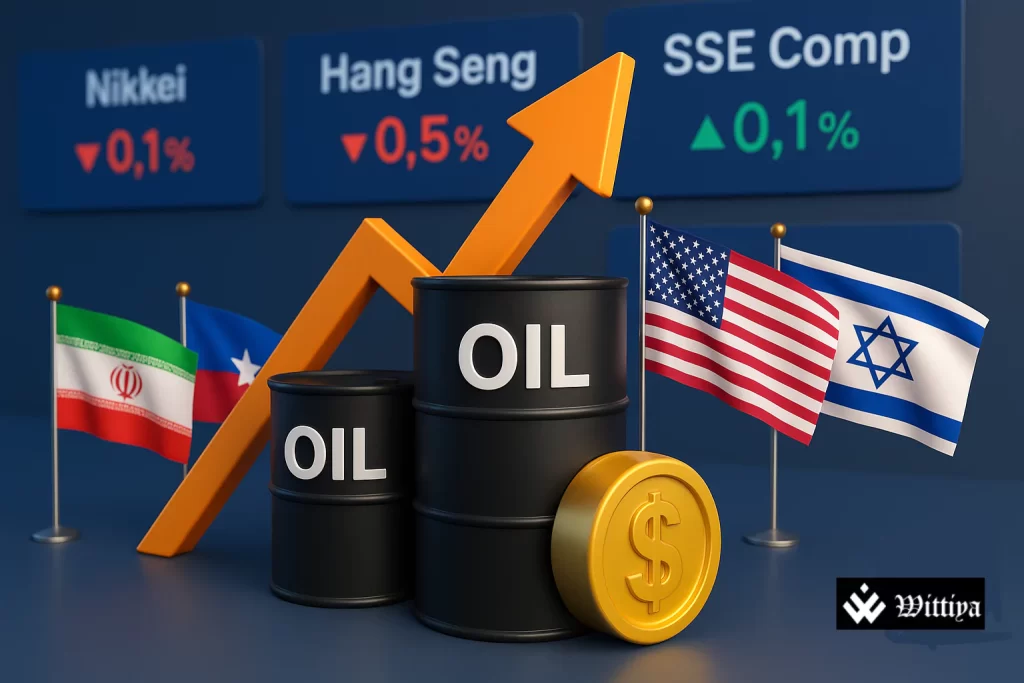 Financial markets reacting to global tensions
