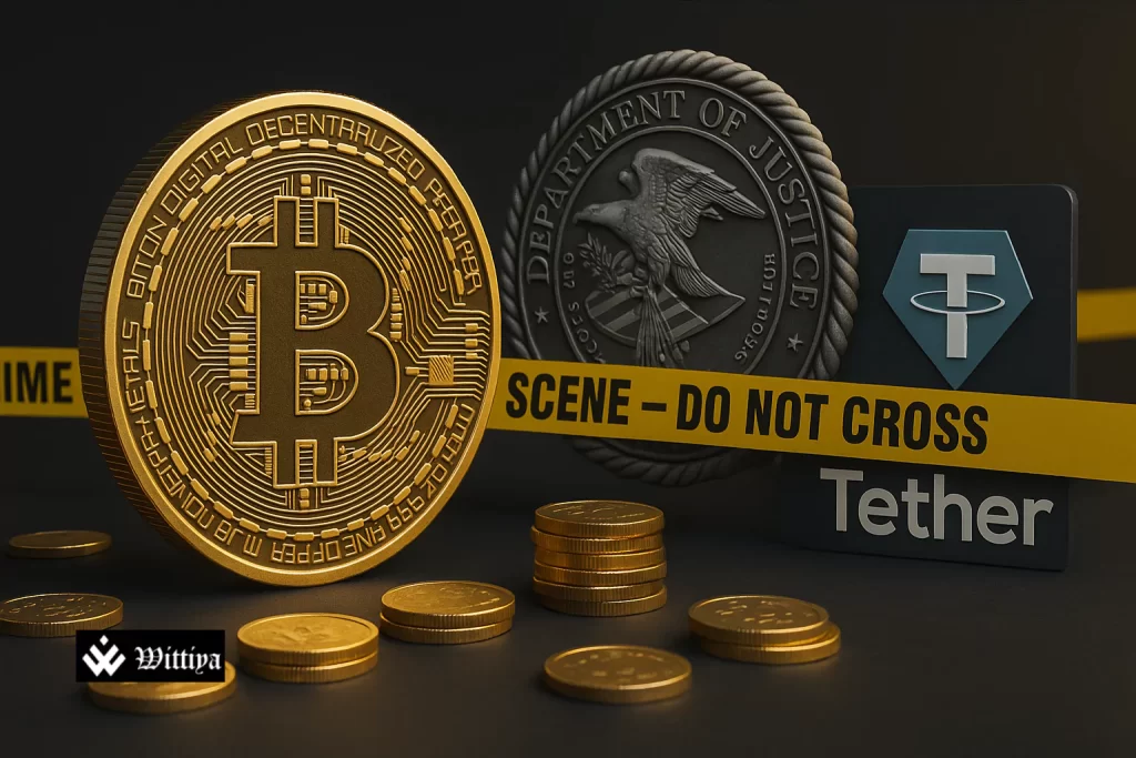 symbolic pig with cryptocurrency icons