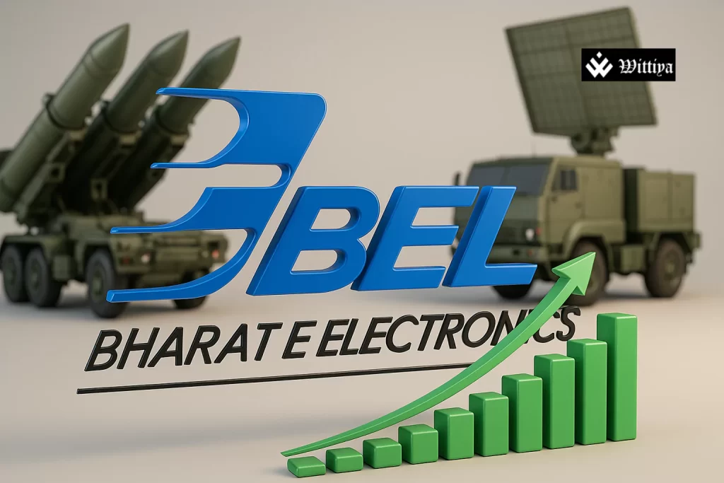 Bharat Electronics Limited leads Indian defence stocks rally on strong market performance