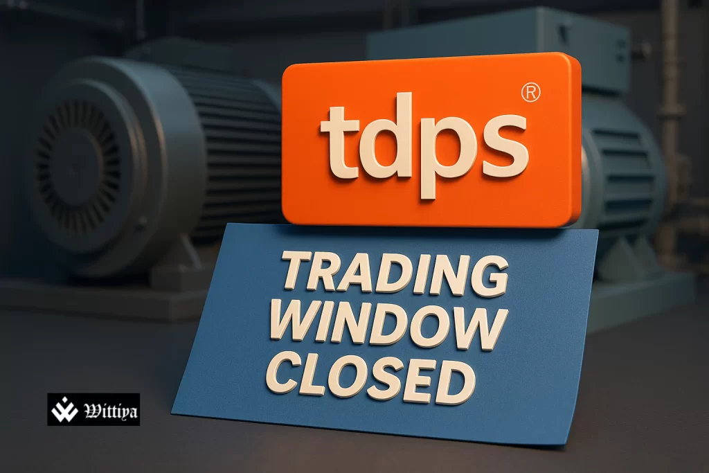 TD Power Systems locks its trading window ahead of earnings and regulatory announcements