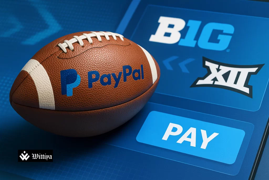 Football player using PayPal to receive digital compensation