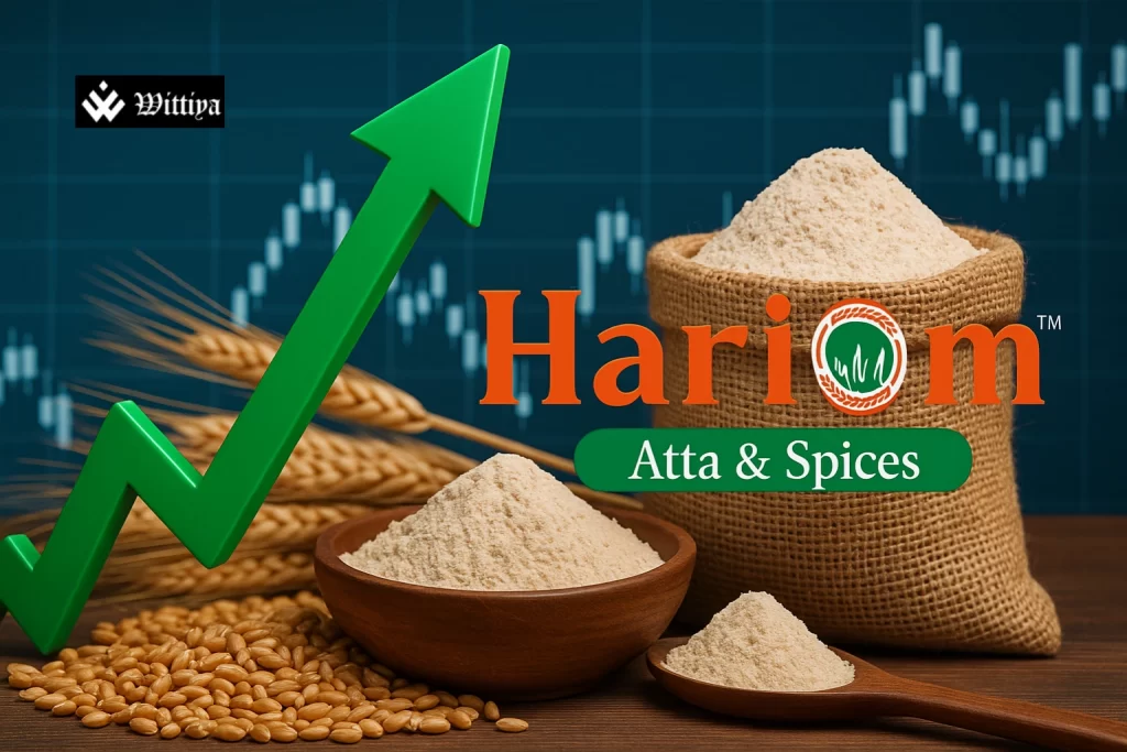 HOAC Foods stock chart rising with QIP launch announcement