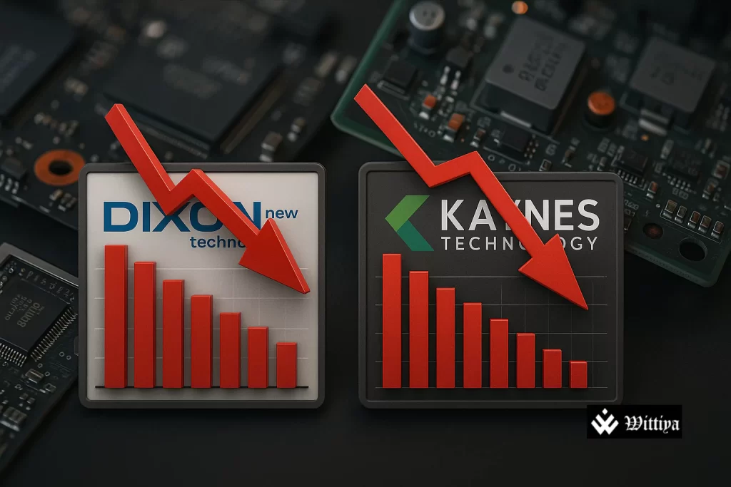Factories in India with the “Make in India” lion logo appearing worn or faded on machinery