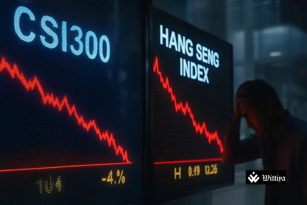 Shanghai stock markets face volatility amid Trump's looming tariff decision