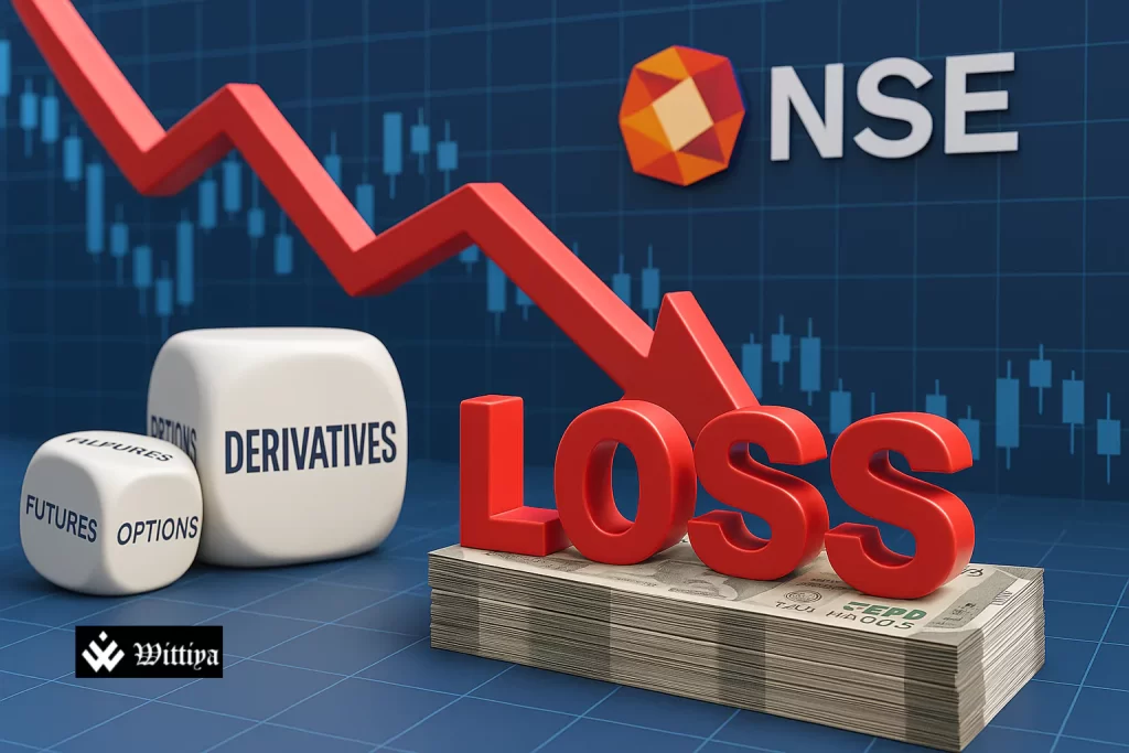 India futures & options market cumulative loss of ₹2.87 lakh crore over four years