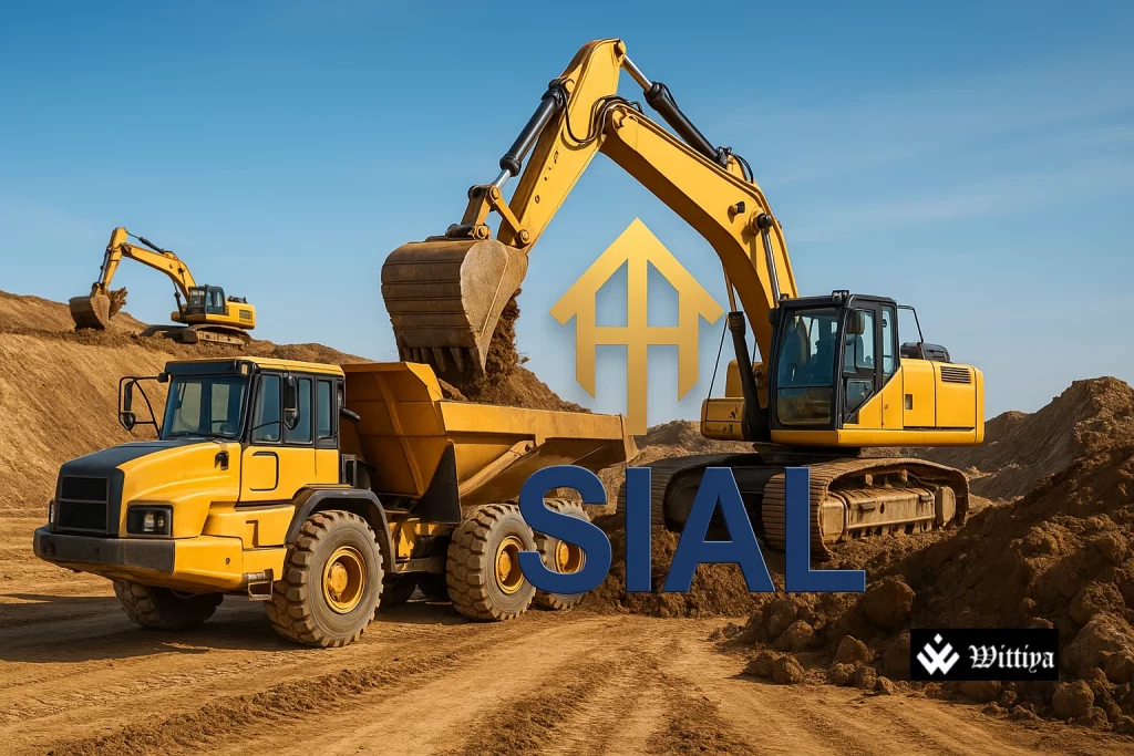 Savy Infra logo with ₹70 Cr IPO and rising stock graph