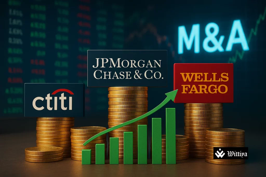 American bank charts rising on investment returns