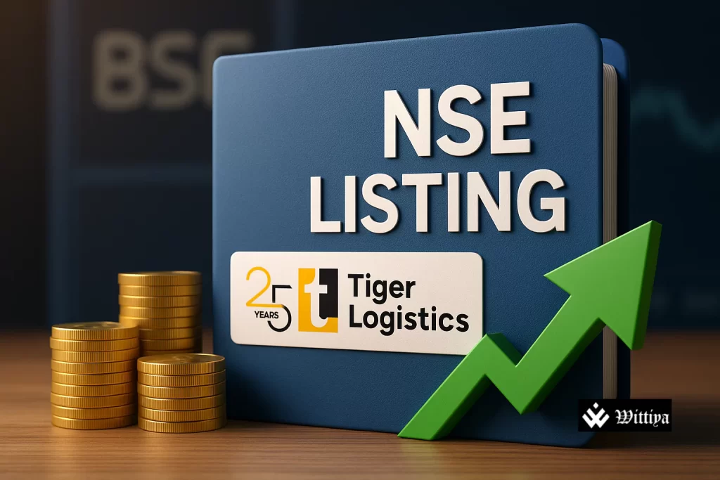 Tiger Logistics India stock transition from BSE to NSE reflecting market expansion strategy