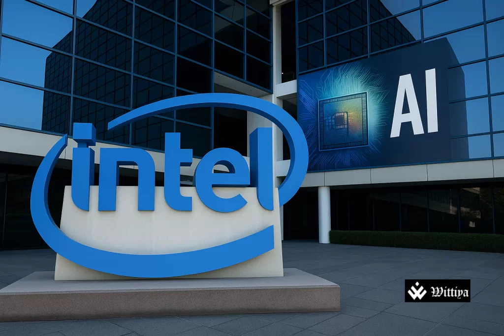 Intel headquarters symbolizing job cuts and restructuring plans in 2025.