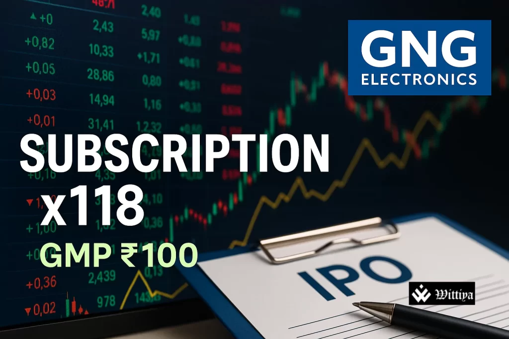 GNG Electronics IPO subscription demand surges as GMP reaches ₹100.