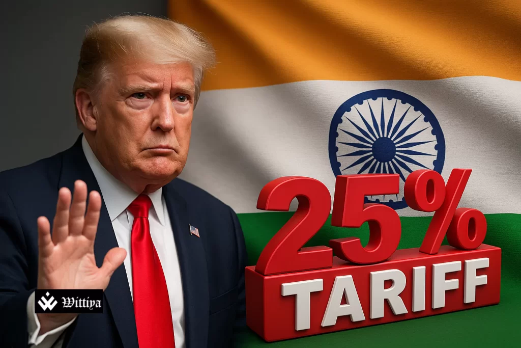 US tariff deadline approaches with potential 25% duties on Indian exports