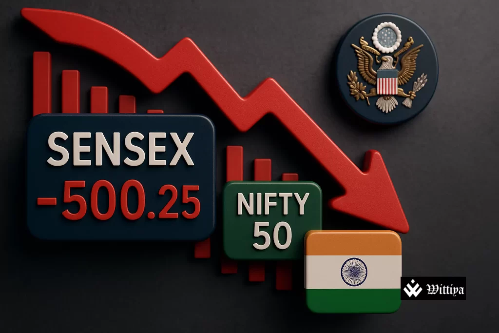 Indian stock market crashes; ₹5 lakh crore lost in minutes