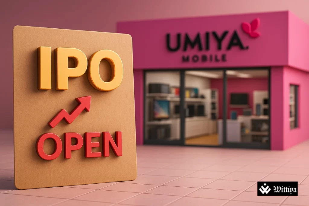 Umiya Mobile electronics retail store launching IPO on BSE SME platform
